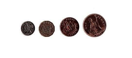 Image showing British Coins