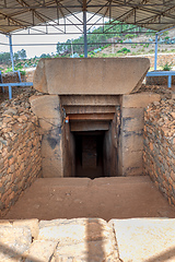 Image showing Tombs of Kings Kaleb & Gebre Meskel, Aksum Ethiopia