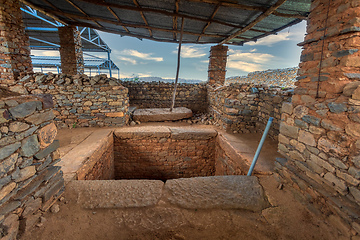 Image showing Tombs of Kings Kaleb & Gebre Meskel, Aksum Ethiopia