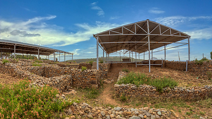 Image showing Tombs of Kings Kaleb & Gebre Meskel, Aksum Ethiopia