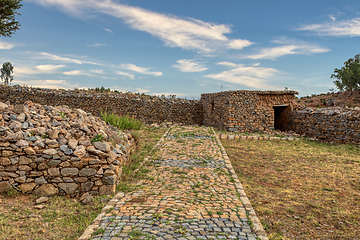 Image showing Tombs of Kings Kaleb & Gebre Meskel, Aksum Ethiopia