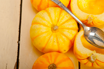 Image showing fresh yellow pumpkin