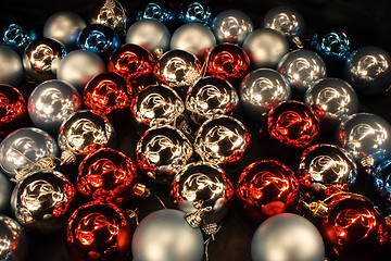 Image showing xmas balls