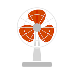 Image showing Electric Fan Icon