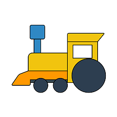 Image showing Train Toy Icon