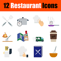 Image showing Restaurant Icon Set