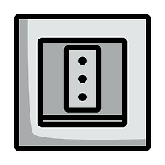 Image showing Italy Electrical Socket Icon