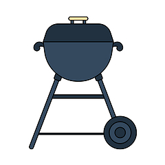 Image showing Icon Of Barbecue