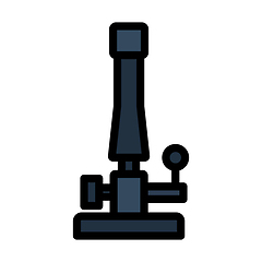 Image showing Icon Of Chemistry Burner