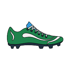 Image showing American Football Boot Icon