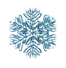 Image showing abstract snow background