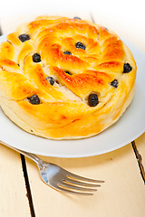 Image showing blueberry bread cake dessert