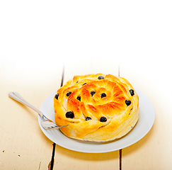 Image showing blueberry bread cake dessert