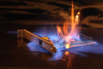 Image showing ethernet in the fire