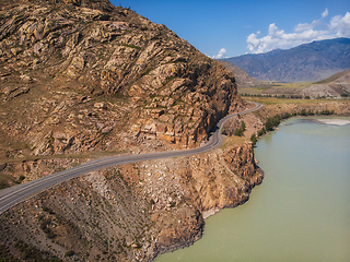 Image showing Chuysky tract in Altai Republic