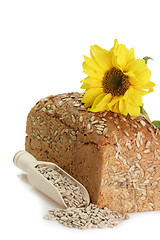 Image showing Rye Bread with Sunflower Seeds
