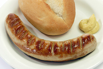 Image showing Grilled Sausage