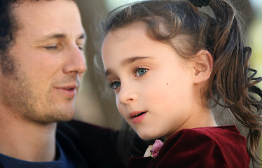 Image showing Father and his girl