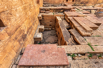 Image showing Ruins of the Yeha temple in Yeha, Ethiopia, Africa