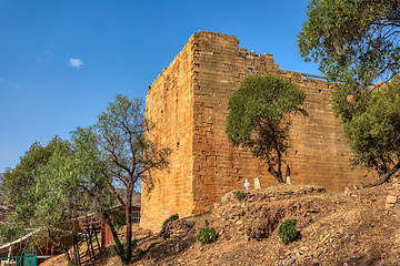 Image showing Ruins of the Yeha temple in Yeha, Ethiopia, Africa