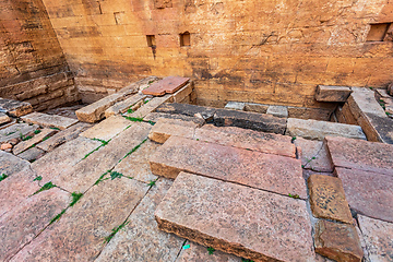 Image showing Ruins of the Yeha temple in Yeha, Ethiopia, Africa