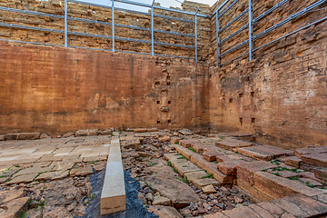 Image showing Ruins of the Yeha temple in Yeha, Ethiopia, Africa