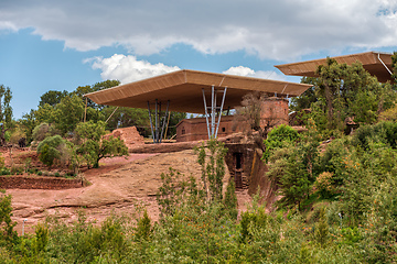 Image showing House of the Cross church, Lalibela, Ethiopia, Africa