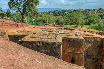 Image showing Church of Saint George, Lalibela Ethiopia