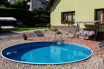 Image showing small home swimming pool