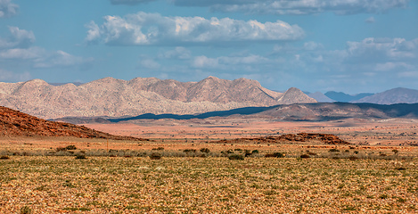 Image showing Brandberg Mountain in Namibia, Africa wilderness