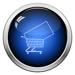 Image showing Shopping Cart With TV Icon