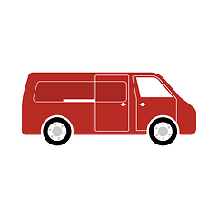 Image showing Commercial Van Icon