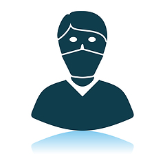 Image showing Medical Face Mask Icon