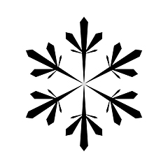 Image showing Snowflake Icon