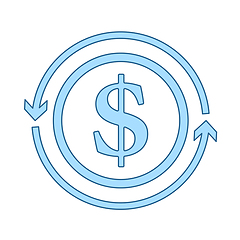 Image showing Cash Back Coin Icon