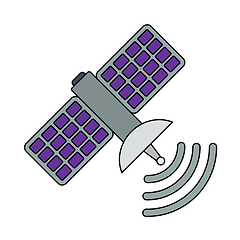 Image showing Satellite Icon