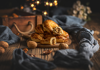 Image showing Traditional Slovak Christmas short pastry