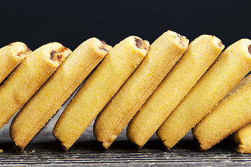 Image showing flour cookies with jam