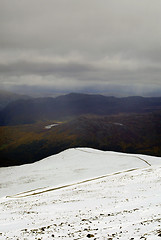 Image showing Mountain road