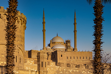 Image showing Mosque of Saladin Citadel, Salah El-Deen square, Cairo, Egypt