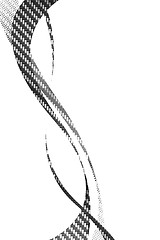 Image showing Flowing Swoosh Curves