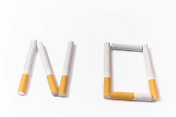 Image showing Refusal of cigarettes