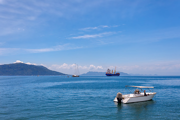 Image showing Nosy Be island on indian ocean. Madagascar