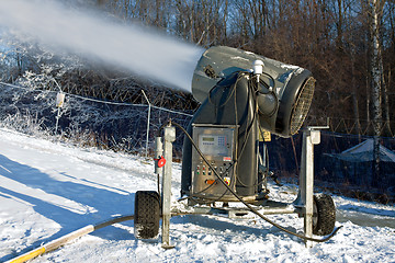 Image showing Snow gun