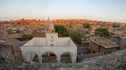 Image showing Old part of Cairo. The City of the Dead, Egypt