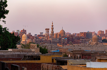 Image showing Old part of Cairo. The City of the Dead, Egypt