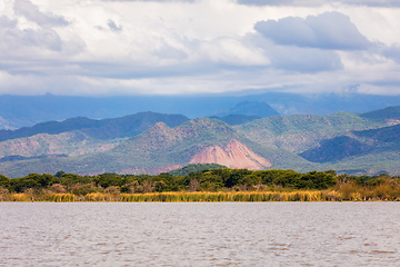 Image showing Lake Chamo landscape, Ethiopia Africa