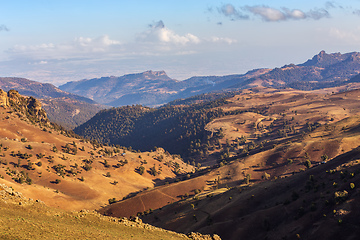 Image showing landscape of Bale Mountain, Ethiopia wilderness