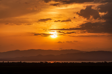 Image showing Lake Abaya landscape, Ethiopia Africa