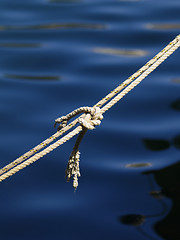 Image showing knotted rope